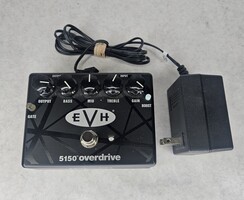 EVH Eddie Van Halen MXR Overdrive 5150 Guitar Effects Pedal with Power Cord 