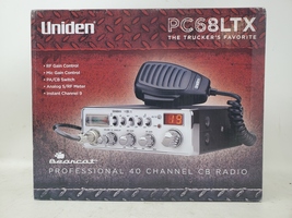 Uniden PC68LTX 40-Channel CB Radio with PA/CB Switch, RF Gain Control - Open Box