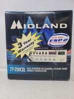 Midland Power Max Model 77-250CXL 40 Channel CB Radio- New Old Stock