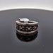  1996 Chrome Hearts SunBurst Flower 925 Sterling Silver Ring Band Size 10.25 