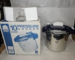 Royal Prestige Pressure Cooker 10L 6 Gallon New Open Box Basket Timer