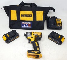 DeWALT DCF887 3-Speed Brushless 20V Max Cordless 1/4" Impact Driver Kit