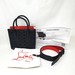Christian Louboutin Paloma Mini In Leather w/ Loubinthesky Spikes w/ COA