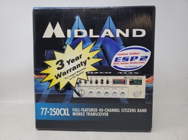 Midland Power Max Model 77-250CXL 40 Channel CB Radio - New In Open Box