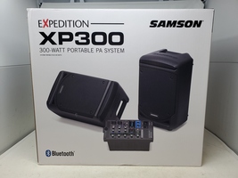 Samson Expedition XP300 300w Portable 6" Bluetooth Powered PA w/ Accessories