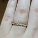  10K White Gold Diamond Engagement Wedding Band Ring 1/2TCW Size 7 