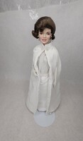 Franklin Mint Heirloom Jaqueline Jackie Kennedy Inaugural Gown Wedding Doll 