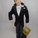 Franklin Mint Heirloom JFK John F Kennedy Tuxedo Wedding Doll