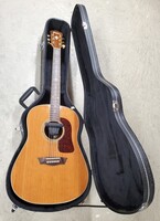 Washburn Elite Acoustic Guitar Limited Edition w/ Yovda Double X1 Pickup & Case