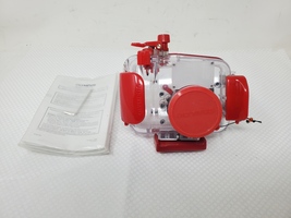 Olympus PT-019 Waterproof Underwater Digital Camera Housing w/ Manual