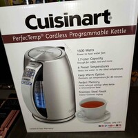 Cuisinart CPK-17P1 Cordless Programmable Kettle