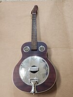 Fender Brown Derby Resonator Acoustic Guitar - Very Nice!