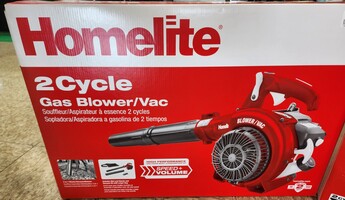 Homelite 150 MPH 400 CFM 26cc Gas Handheld Blower Vacuum