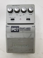 Ibanez Phat-Hed Bass Overdrive PD7 Effects Pedal