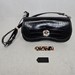 Coach Coachtopia Black Wavy Dinky Crossbody Purse Handbag with Strap 