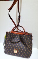 Dooney and Bourke BGRET0946 Brown Tmoro Small Brenna