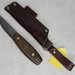 LT Wright Small Blade 3" Boot Knife with Sheath Log Cabin Logo