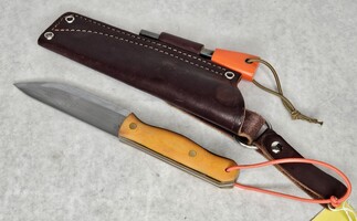 LT Wright Small Blade 4.5" Bush Bushcraft Knife with Sheath & Sharpener