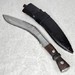 Vintage 12" Kukri Long Knife with Sheath and Small 3" Blade Knife