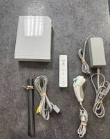 Nintendo Wii Console w/ Controller, Nun Chuck, Cords, & Sensor BarRVL-001