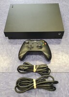 Microsoft 1787 - Xbox One X - Video Game Console - 1TB - w/ Cords & Controller