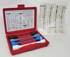 Matco 4pc. Domestic Car & Light Truck Torque Socket Set (1540) w/ Master Chart