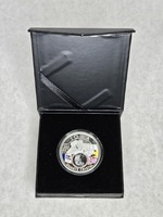 2021 Treasures of the US Iowa State Fair Quartz Crystal Colorized Silver Coin