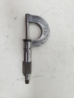 Vintage L.S. STARRETT MICROMETER No. 113 Machinist Tool Athol Mass USA 