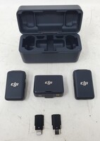 DJI ASB01 Compact Digital Wireless Lavalier Microphone System (2TX+1RX+Case)