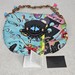 Versace Multi Colored Printed Embellished Canvas Tote Shoulder Bag Purse