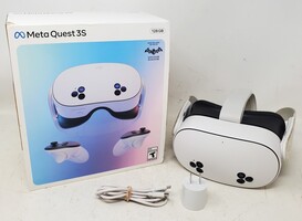 Meta Quest 3s 128GB VR Headset Only w/ Charger & Box