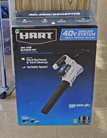 Hart HLBL051VNM 450 CFM Leaf Blower Kit Battery Charger New Open Box