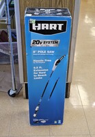 Hart HGPS011/ 8" Pole Saw with Battery Charger New Open Box 