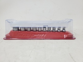 Snap On 110tmy 10pc 1/4" Drive 6 Point Shallow Socket Set (9/16" - 3/16")