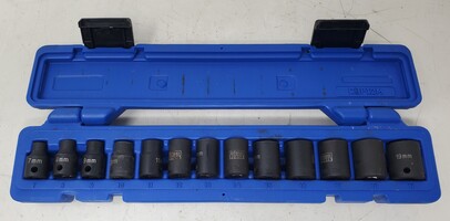 Cornwell Tools CBPI2M 13pc. Metric Impact Socket Set 3/8" Drive - 7mm - 19mm