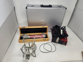 Avantone CV-12 Large Capsule Tube Condenser Microphone PS12 Power Supply & Case