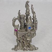 1993 CCI Pewter Comstock Castle Figurine Statue 