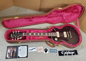 Joe Bonamassa 1955 Epiphone Les Paul Standard Copper Iridescent Guitar & Case