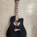 Dean V-Wing Acoustic/Electric Guitar Classic Black