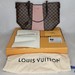Louis Vuitton Damier Ebene Jersey Magnolia Tote Handbag Purse 