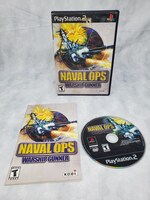 Naval Ops Warship Gunner PS2 PlayStation 2 Complete CIB