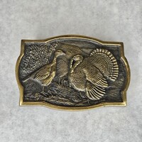 Vintage BTS Turkey Thanksgiving Belt Buckle   Good preowned condition Has some d