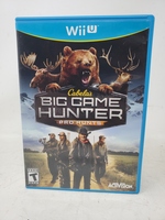 Nintendo Wii U Game - Cabela's Big Game Hunter Pro Hunts - In Case