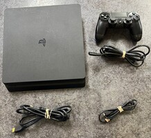 Sony PlayStation 4 PS4 Slim 500GB w/ Controller & Cords - cuh-2015a