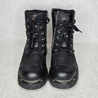 Harley Davidson Men's Black Stealth Lace Up Boots Size 9.5 