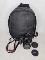 Canon EOS Rebel T8i DSLR Digital Camera with Bag Lens Strap No Charger