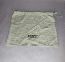 15x11 inch Burberry Dustbag Dust Bag Very Very Light Mint Green/White