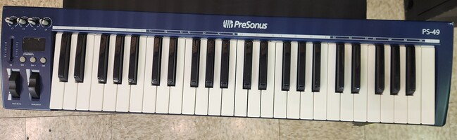 PreSonus PS-49 USB MIDI Keyboard Controller Blue