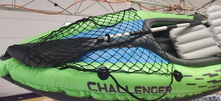 INTEX Challenger Inflatable Kayak Series Deluxe 86in Kayak Paddles & Pump