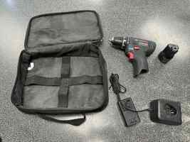 Bosch 12-volt Max 3/8-in Keyless Cordless Drill/Driver, Battery, Charger, & Bag
